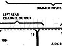 1990 Chevrolet Lumina  3.1 V6 GAS Wiring Diagram