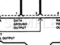 1990 Buick Regal Limited 3.1 V6 GAS Wiring Diagram