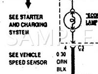 1990 GEO Storm GSI 1.6 L4 GAS Wiring Diagram