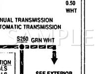 1990 GEO Tracker  1.6 L4 GAS Wiring Diagram