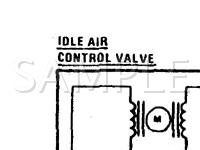 1991 Chevrolet Beretta  3.1 V6 GAS Wiring Diagram