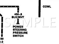 1991 Chevrolet S10 Pickup  2.5 L4 GAS Wiring Diagram
