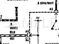 1991 Chevrolet Camaro RS 5.0 V8 GAS Wiring Diagram
