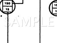 1991 Chevrolet R3500 Pickup  5.7 V8 GAS Wiring Diagram