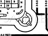 1991 GMC P35/P3500 VAN  7.4 V8 GAS Wiring Diagram
