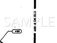 1991 GMC P35/P3500 VAN  5.7 V8 GAS Wiring Diagram
