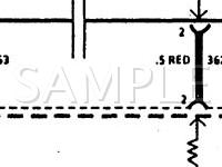 1991 Chevrolet Lumina APV  3.1 V6 GAS Wiring Diagram