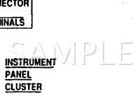 1991 GEO Metro  1.0 L3 GAS Wiring Diagram