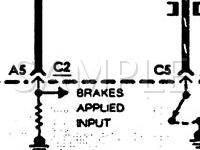 1991 Buick Park Avenue  3.8 V6 GAS Wiring Diagram