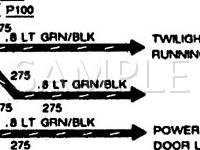 1991 Cadillac Deville Touring 4.9 V8 GAS Wiring Diagram