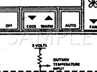 1991 Oldsmobile Cutlass Supreme International 3.4 V6 GAS Wiring Diagram