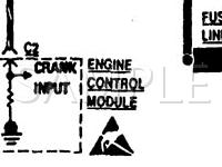 1991 Cadillac Fleetwood Brougham 5.7 V8 GAS Wiring Diagram