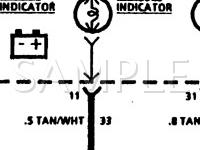 1991 Chevrolet Caprice  5.0 V8 GAS Wiring Diagram