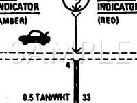 1991 Cadillac Fleetwood Brougham 5.7 V8 GAS Wiring Diagram