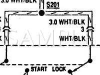 1991 GEO Storm GSI 1.6 L4 GAS Wiring Diagram