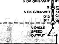 1992 Chevrolet Beretta  3.1 V6 GAS Wiring Diagram