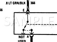 1992 Chevrolet Camaro RS 3.1 V6 GAS Wiring Diagram