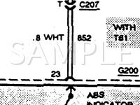 1992 Chevrolet Cavalier Z24 3.1 V6 GAS Wiring Diagram