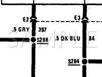 1992 Oldsmobile Cutlass Ciera  2.5 L4 GAS Wiring Diagram