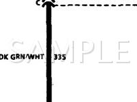 1992 Chevrolet Corvette ZR-1 5.7 V8 GAS Wiring Diagram