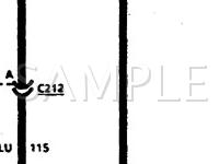 1992 Chevrolet Corvette ZR-1 5.7 V8 GAS Wiring Diagram