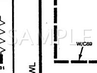 1992 Chevrolet G10 VAN Sportvan 5.7 V8 GAS Wiring Diagram