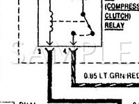 1992 GEO Metro  1.0 L3 GAS Wiring Diagram