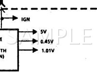 1992 Buick Regal Limited 3.1 V6 GAS Wiring Diagram