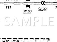 1992 Oldsmobile Toronado  3.8 V6 GAS Wiring Diagram