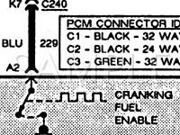 1992 Oldsmobile Toronado  3.8 V6 GAS Wiring Diagram
