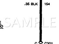 1992 Cadillac Seville  4.9 V8 GAS Wiring Diagram