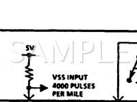 1992 Chevrolet Caprice  4.3 V6 GAS Wiring Diagram
