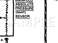 1992 Oldsmobile Achieva S 2.3 L4 GAS Wiring Diagram