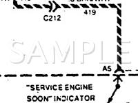 1993 Chevrolet S10 Pickup  2.5 L4 GAS Wiring Diagram