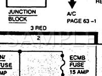 1993 GMC Sonoma  4.3 V6 GAS Wiring Diagram