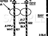 1993 GMC Sonoma  2.5 L4 GAS Wiring Diagram