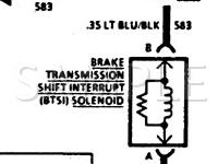 1993 Pontiac Firebird Formula 5.7 V8 GAS Wiring Diagram