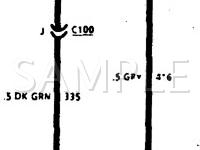 1993 Chevrolet Camaro  3.4 V6 GAS Wiring Diagram