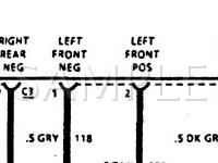 1993 Pontiac Firebird Trans AM 5.7 V8 GAS Wiring Diagram
