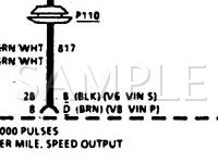 1993 Chevrolet Camaro Z28 5.7 V8 GAS Wiring Diagram