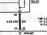 1993 Oldsmobile Cutlass Ciera SL 3.3 V6 GAS Wiring Diagram