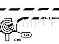 1993 Chevrolet K3500 Pickup  5.7 V8 GAS Wiring Diagram