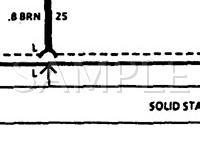 1993 Chevrolet Corvette  5.7 V8 GAS Wiring Diagram