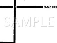 1993 GMC G25/G2500 VAN Rally 5.0 V8 GAS Wiring Diagram