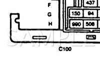 1993 GMC P35/P3500 VAN  6.2 V8 DIESEL Wiring Diagram