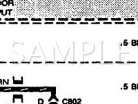 1993 Oldsmobile Delta 88 Royale LS 3.8 V6 GAS Wiring Diagram