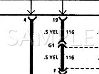 1993 Oldsmobile Silhouette  3.8 V6 GAS Wiring Diagram