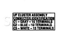 1993 GEO Metro XFI 1.0 L3 GAS Wiring Diagram
