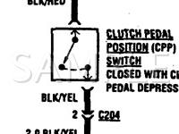 1993 GEO Metro LSI 1.0 L3 GAS Wiring Diagram