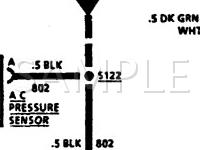 1993 Oldsmobile Cutlass Supreme International 3.4 V6 GAS Wiring Diagram